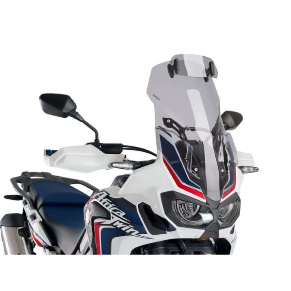 Puig Touring Screen With Extender Light Smoke
